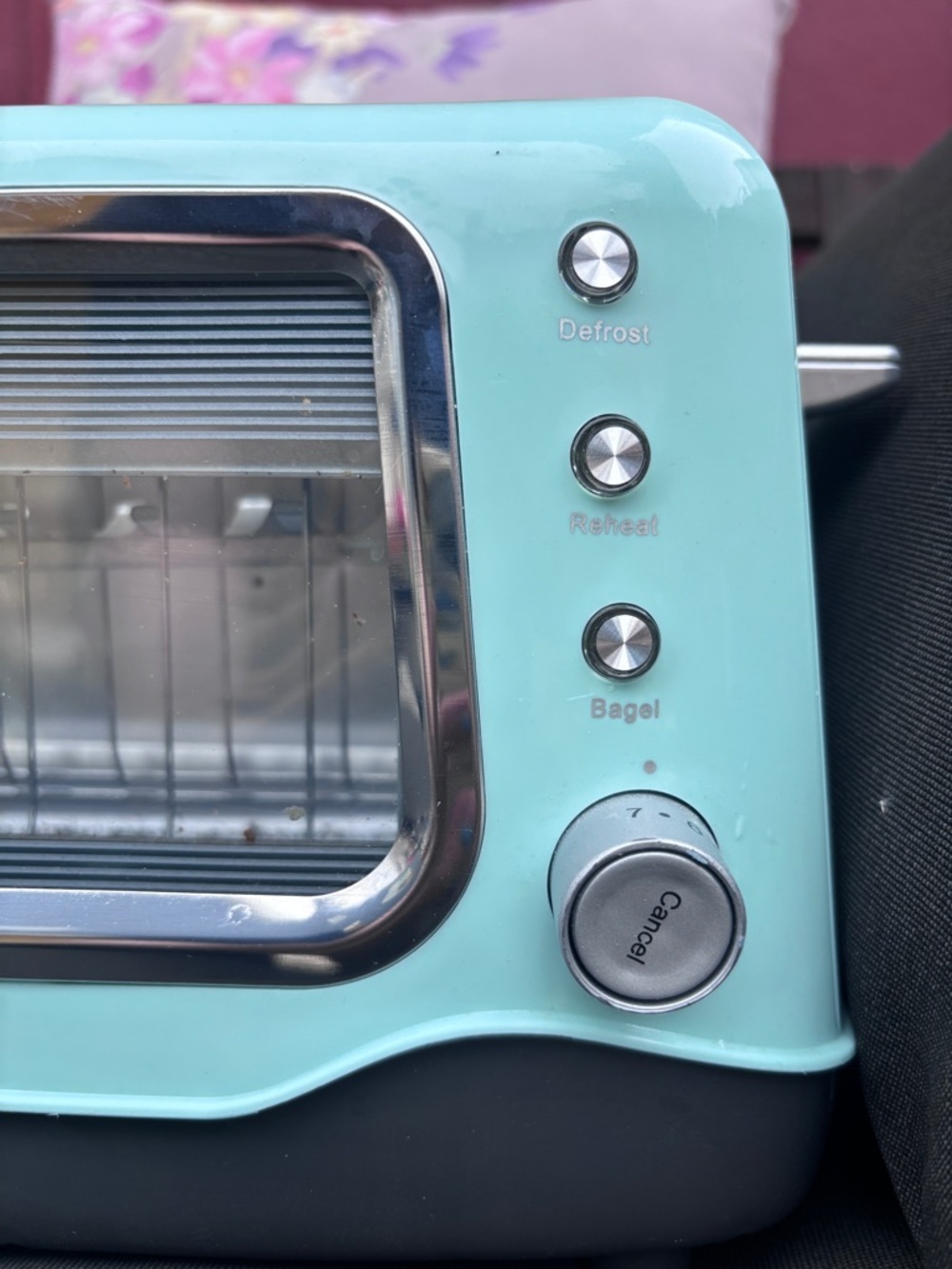 Dash aqua clear view toaster - Picture 4 of 13